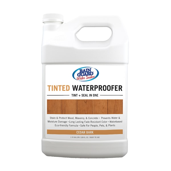 Rainguard Brands 1 Gal. Tinted Waterproofer Matte, Cedar Bark TPC-0117 - main